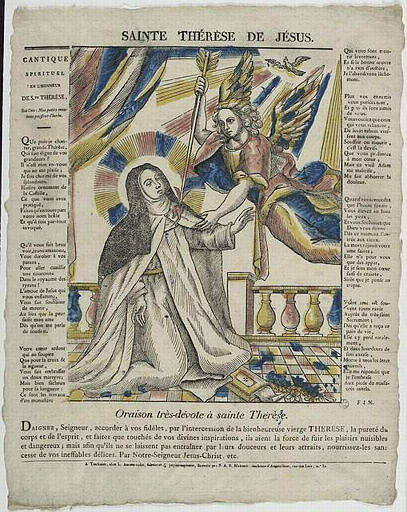 SAINTE THERESE DE JESUS (titre inscrit)