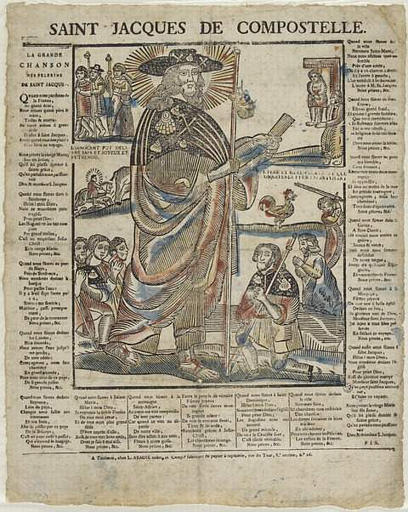 SAINT JACQUES DE COMPOSTELLE (titre inscrit)
