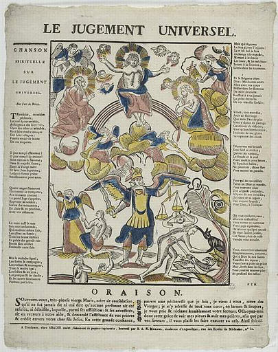 LE JUGEMENT UNIVERSEL (titre inscrit)