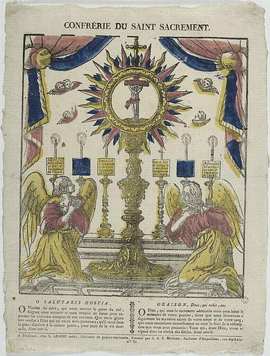 CONFRERIE DU SAINT SACREMENT (titre inscrit)