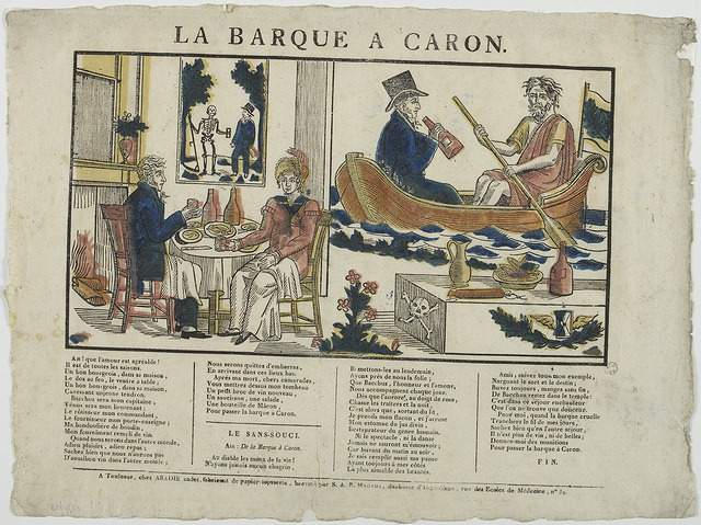 LA BARQUE A CARON (titre inscrit)