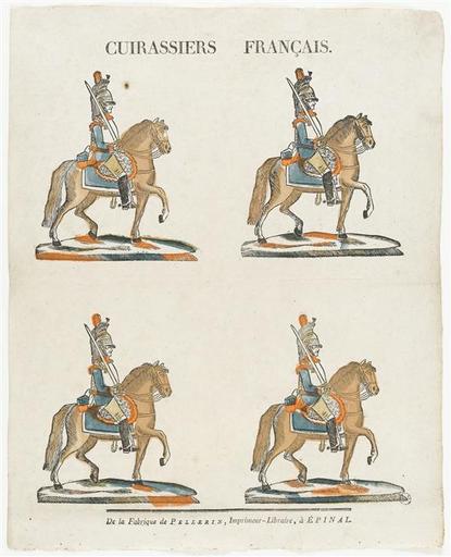 CUIRASSIERS FRANCAIS. (titre inscrit)