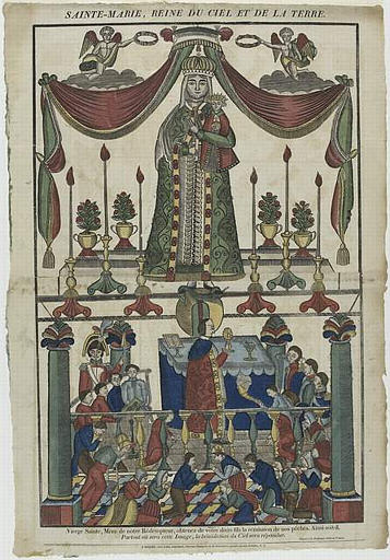 SAINTE MARIE, REINE DU CIEL ET DE LA TERRE (titre inscrit)