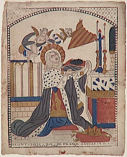 SAINT.LOUIS.ROY.DE FRANCE A ETE LE IX ROY (titre inscrit)
