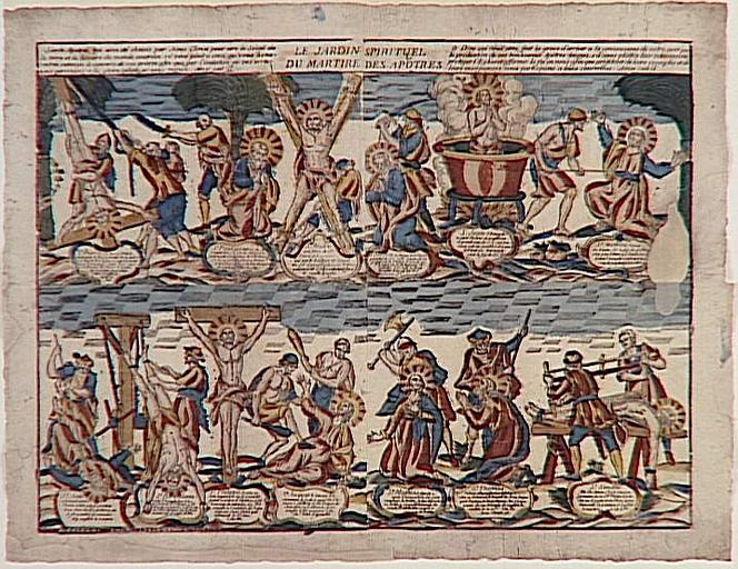 LE JARDIN SPIRITUEL / DU MARTIRE DES APOTRES (titre inscrit)