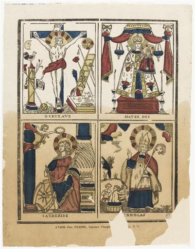 O CRUX AVE / MATER DEI / CATHERINE / St.NICOLAS (titre inscrit)