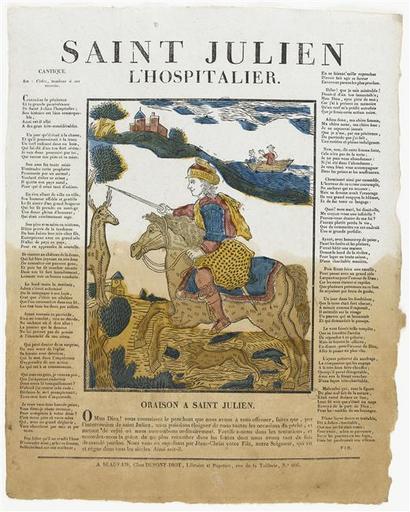 SAINT JULIEN / L'HOSPITALIER. (titre inscrit)