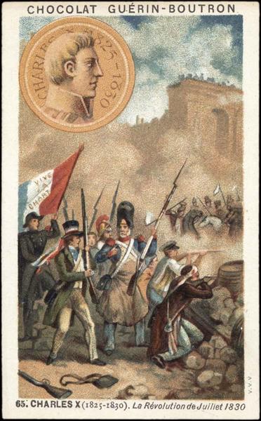 65. CHARLES X (...) Juillet 1830. (titre inscrit)