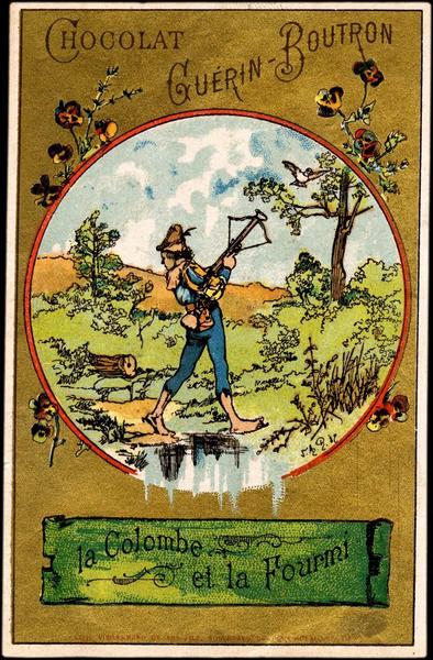 la Colombe et la Fourmi (titre inscrit)