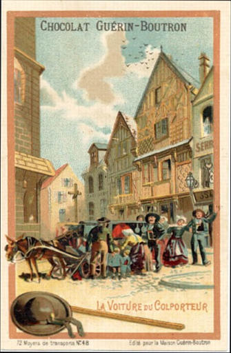 LA VOITURE DU COLPORTEUR (titre inscrit)