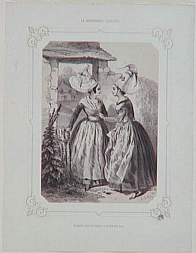 Femmes des environs d'Argentan (Orne) (titre inscrit)