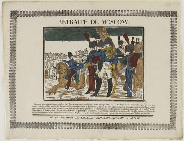 RETRAITE DE MOSCOW (titre inscrit)