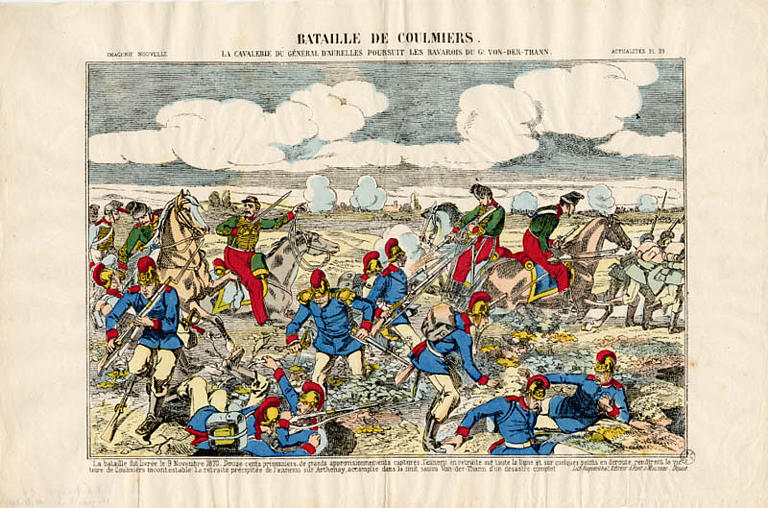 BATAILLE DE COULMIERS (titre inscrit)