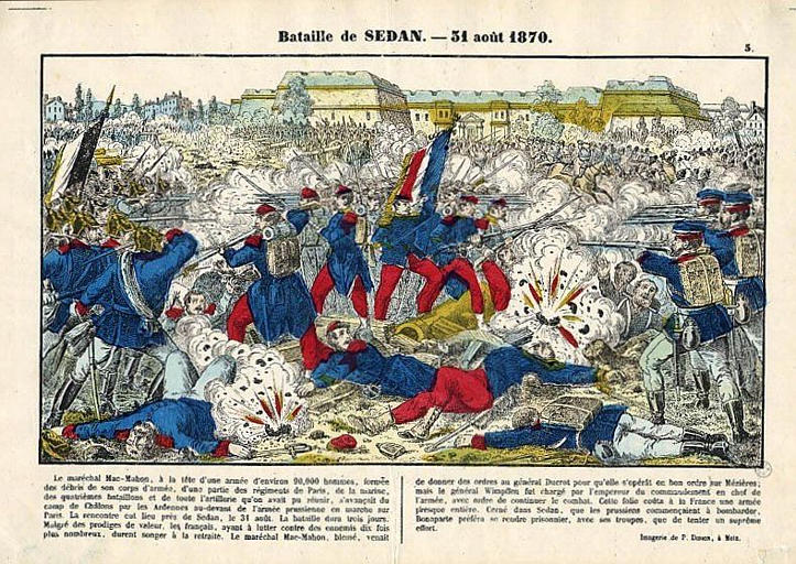 Bataille de SEDAN. - 31 août 1870 (titre inscrit)