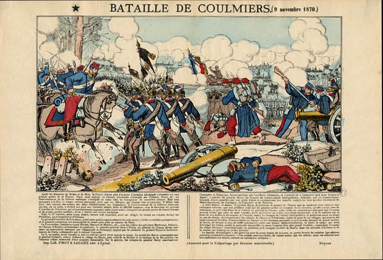BATAILLE DE COULMIERS (9 novembre 1870) (titre inscrit)