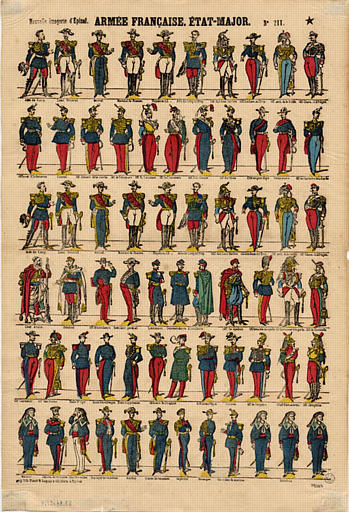 ARMEE FRANCAISE, ETAT-MAJOR (titre inscrit)