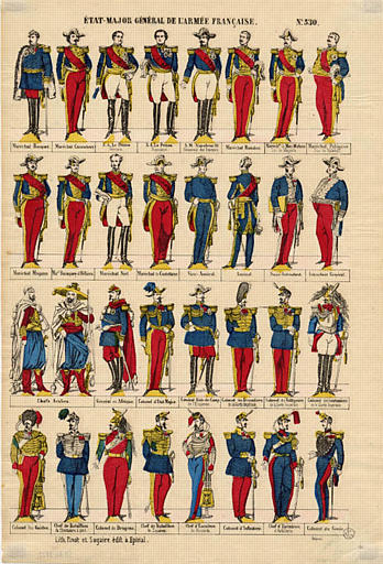 ETAT-MAJOR GENERAL DE L'ARMEE FRANCAISE (titre inscrit)