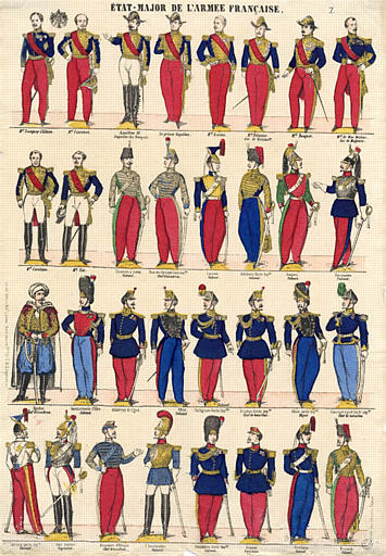 ETAT-MAJOR DE L'ARMEE FRANCAISE (titre inscrit)
