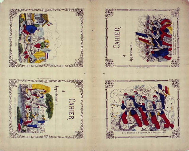 CAHIER (titre inscrit)