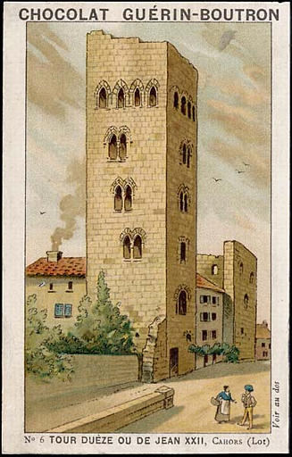 TOUR DUEZE OU DE JEAN XXII, Cahors (Lot) (titre inscrit)