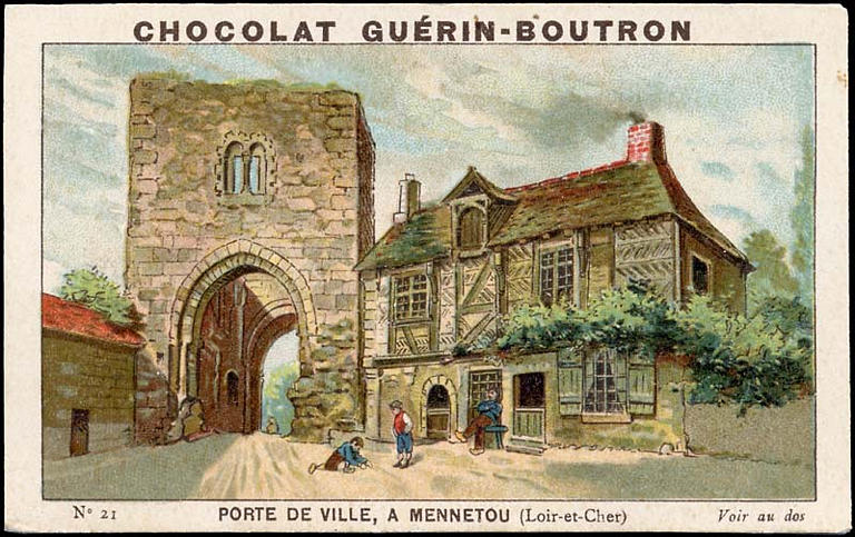 PORTE DE VILLE, A MENNETOU (Loir-et-Cher) (titre inscrit)