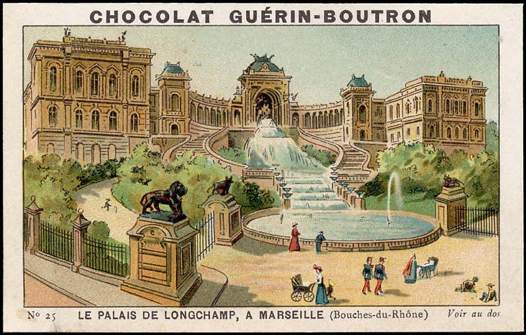 LE PALAIS DE LONGCHAMP, A MARSEILLE (Bouches-du-Rhône) (titre inscrit)