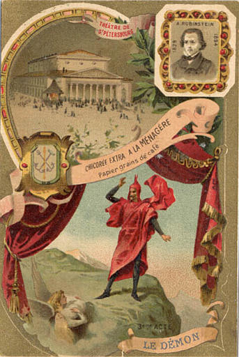 A. RUBINSTEIN / 1829 / 1894 / THEATRE DE ST PETERSBOURG / 3éme ACTE / LE DEMON (titre inscrit)