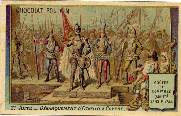 1er ACTE - DEBARQUEMENT D'OTHELLO A CHYPRE (titre inscrit)