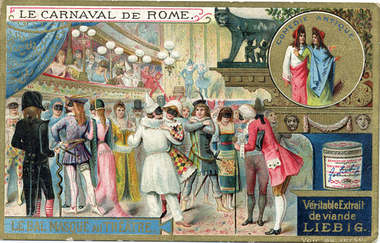 LE BAL MASQUE AU THEATRE (titre inscrit)