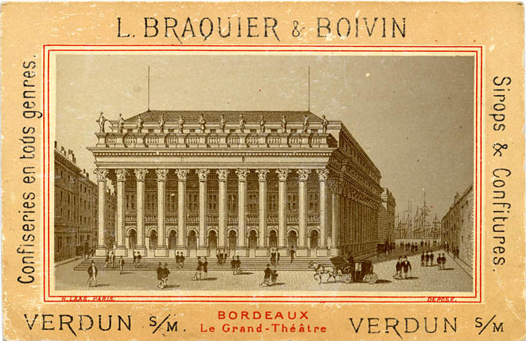 BORDEAUX / Le Grand-Théâtre (titre inscrit)