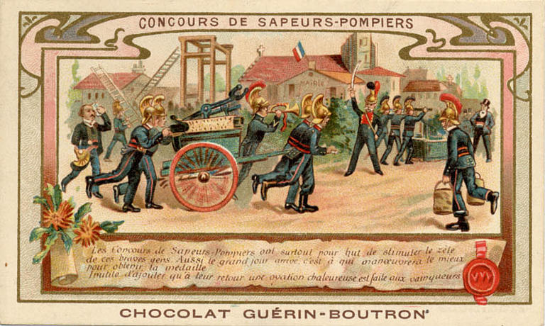 CONCOURS DE SAPEURS-POMPIERS (titre inscrit)