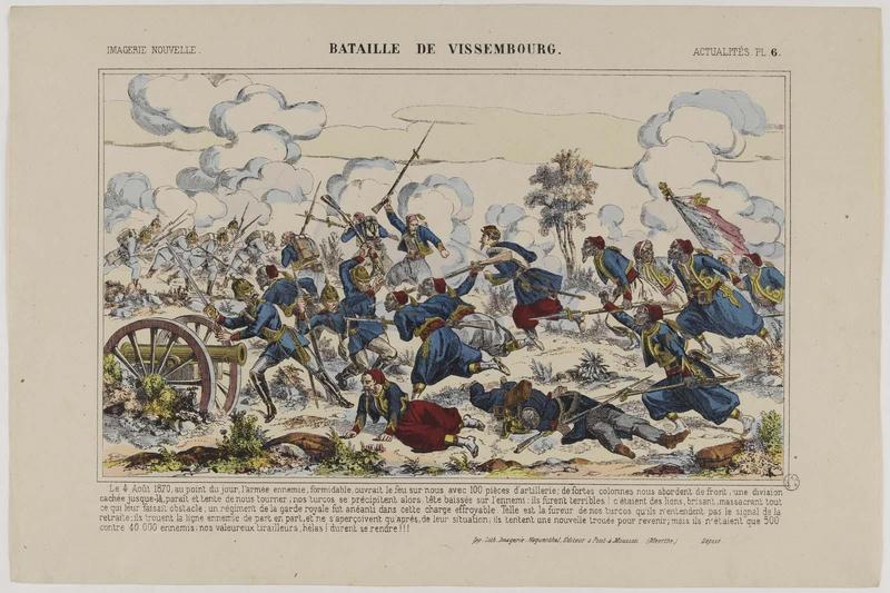 BATAILLE DE VISSEMBOURG (titre inscrit)