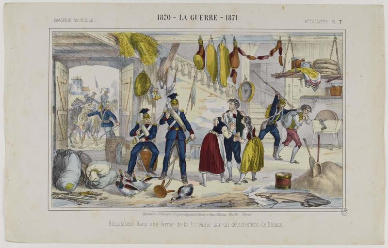 1870 - LA GUERRE - 1871 (titre inscrit)