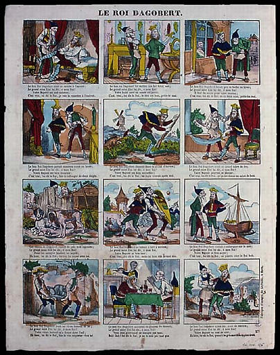 LE ROI DAGOBERT. (titre inscrit)