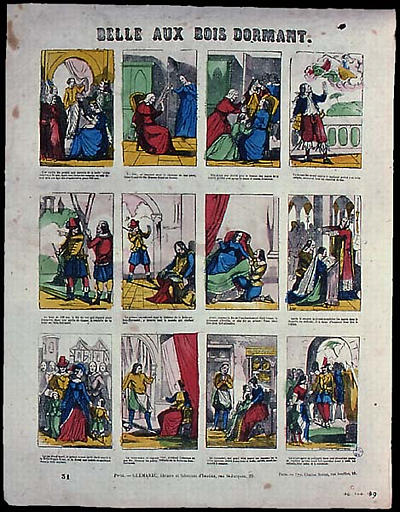 BELLE AUX BOIS DORMANT. (titre inscrit)