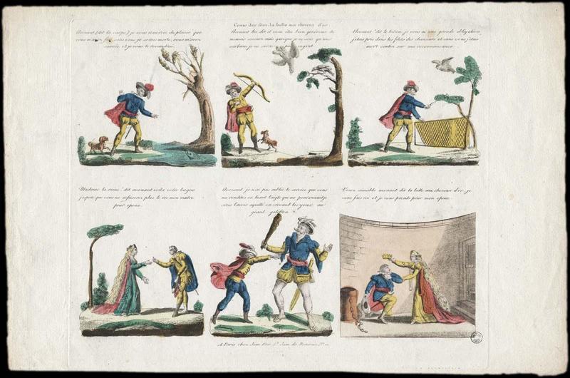 Conte de fées, la belle aux cheveux d'or (titre inscrit)