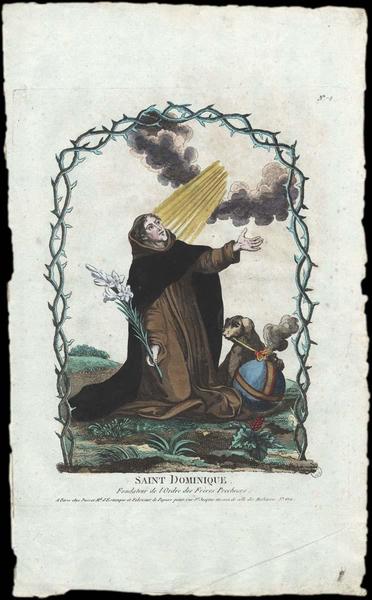 SAINT DOMINIQUE. (titre inscrit)