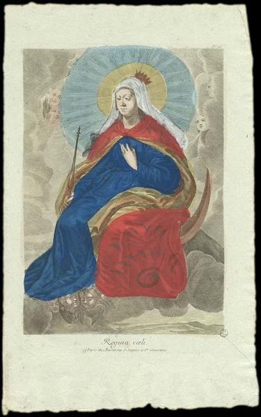 Regina coeli. (titre inscrit, latin)