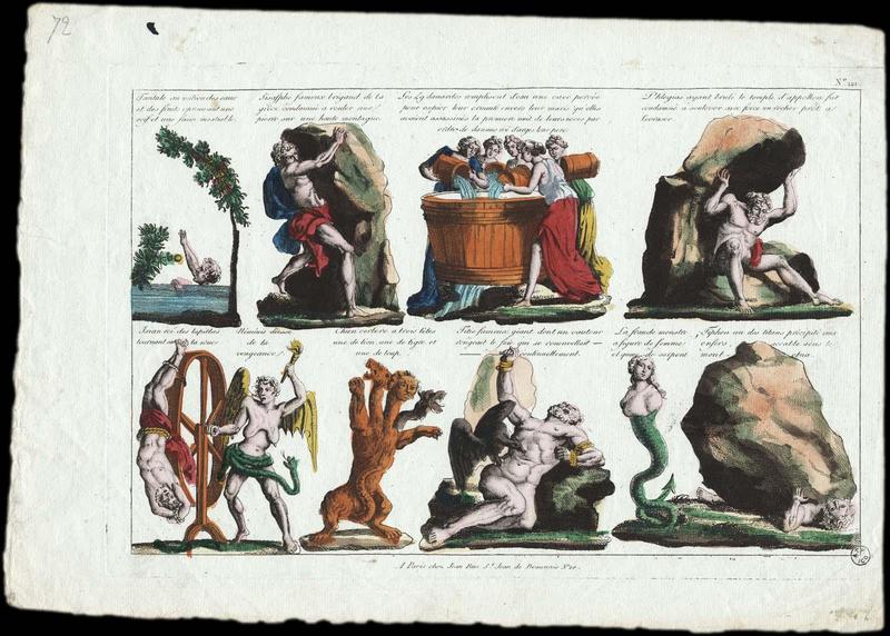 Diverses scènes mythologiques (titre factice)
