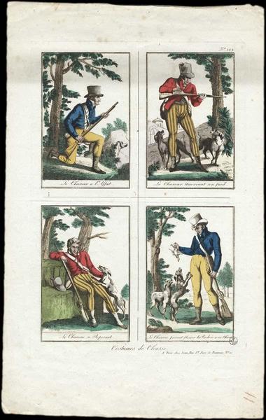 Costumes de Chasse (titre inscrit)