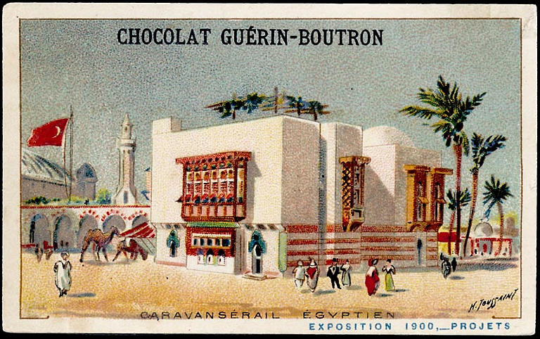 CARAVANSERAIL EGYPTIEN / EXPOSITION Universelle 1900, PROJETS (titre inscrit)