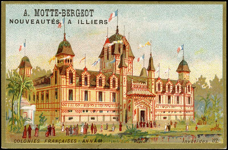 [EXPOSITION UNIVERSELLE 1889] COLONIES FRANCAISES. ANNAM. (déposé) Invalides. (titre inscrit)