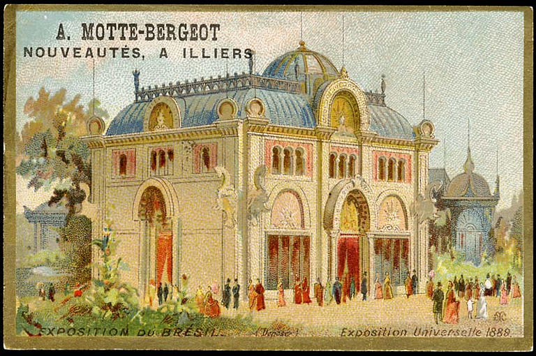 EXPOSITION DU BRESIL. (déposé) Exposition Universelle 1889. (titre inscrit)