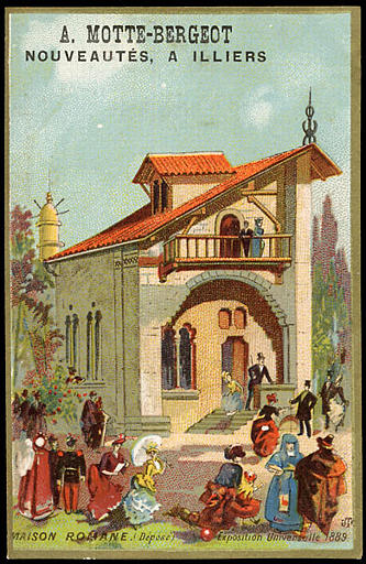MAISON ROMANE. (déposé) Exposition Universelle 1889. (titre inscrit)