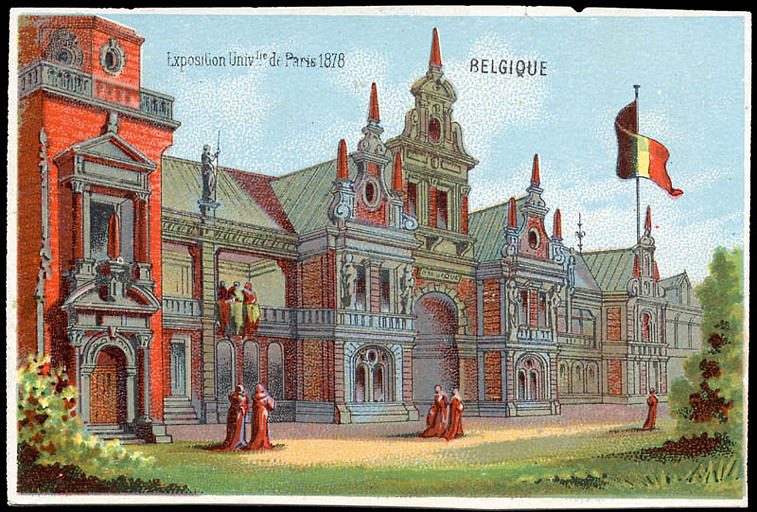 Exposition Universelle de Paris 1878 / BELGIQUE (titre inscrit)