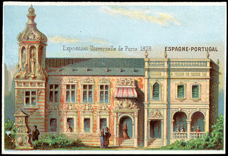 Exposition Universelle de Paris 1878 ESPAGNE-PORTUGAL (titre inscrit)