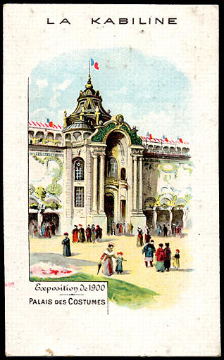 Exposition Universelle de 1900 / PALAIS DES COSTUMES (titre inscrit)