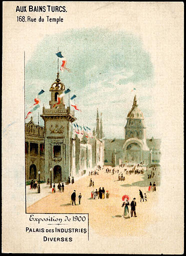 Exposition Universelle de 1900 / PALAIS DES INDUSTRIES / DIVERSES (titre inscrit)