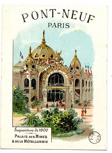 Exposition Universelle de 1900 / PALAIS DES MINES / & DE LA METALLURGIE (titre inscrit)