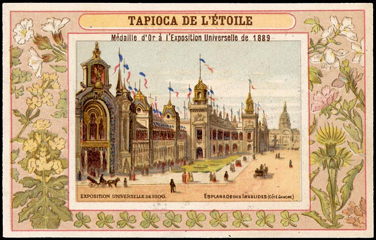 EXPOSITION UNIVERSELLE DE 1900 / ESPLANADE DES INVALIDES (COTE GAUCHE) (titre inscrit)